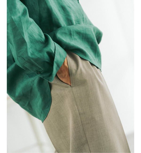 EDIFICE「ラフトップ ウルトラ ワイドパンツ」|スラックス|