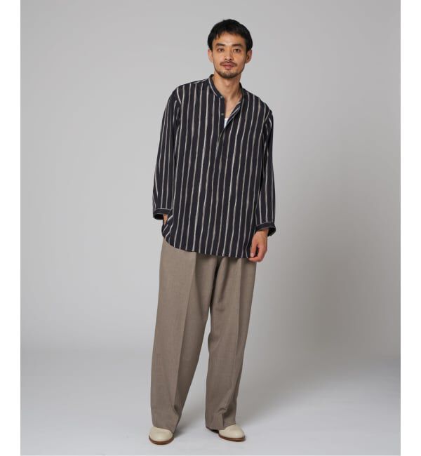 EDIFICE「ラフトップ ウルトラ ワイドパンツ」|スラックス|