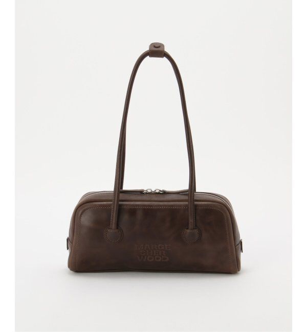PULP「【Geek Office / ギークオフィス】MARGESHERWOOD / SOFT BAGUETTE BAG」|ハンドバッグ|ブラウン A
