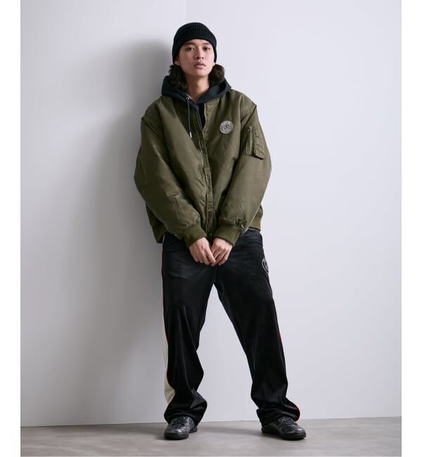 Paris Saint-Germain「【Paris Saint-Germain / パリ・サン＝ジェルマン】 JP Vintage Scarf Bomber」|ブルゾン・スタジャン|