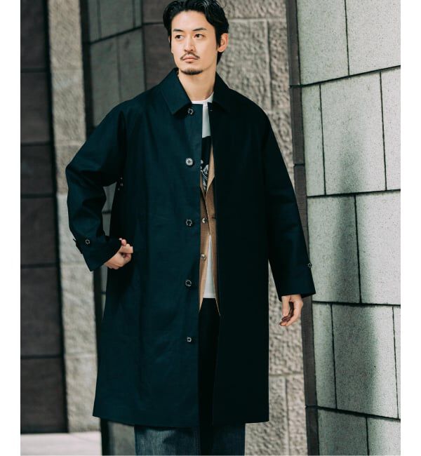 EDIFICE「MACKINTOSH(マッキントッシュ) 別注 NEW BALFIELD」|ステンカラーコート|