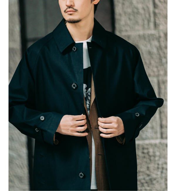 EDIFICE「MACKINTOSH(マッキントッシュ) 別注 NEW BALFIELD」|ステンカラーコート|