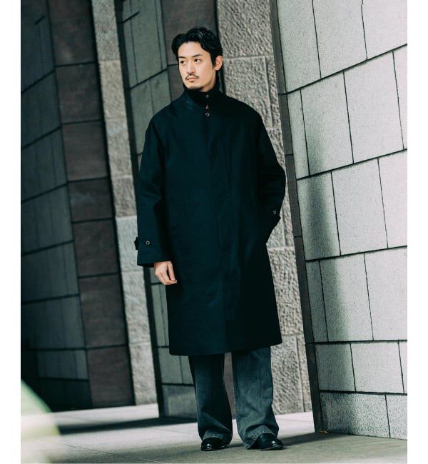 EDIFICE「MACKINTOSH(マッキントッシュ) 別注 NEW BALFIELD」|ステンカラーコート|