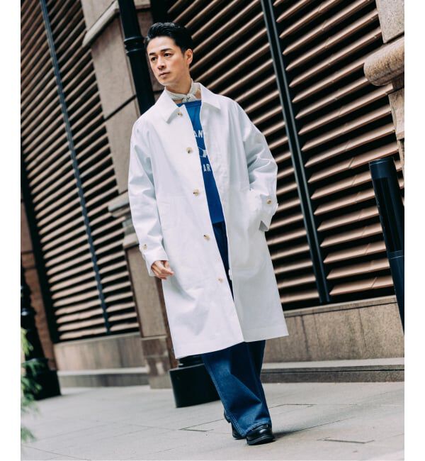 EDIFICE「MACKINTOSH(マッキントッシュ) 別注 NEW BALFIELD」|ステンカラーコート|