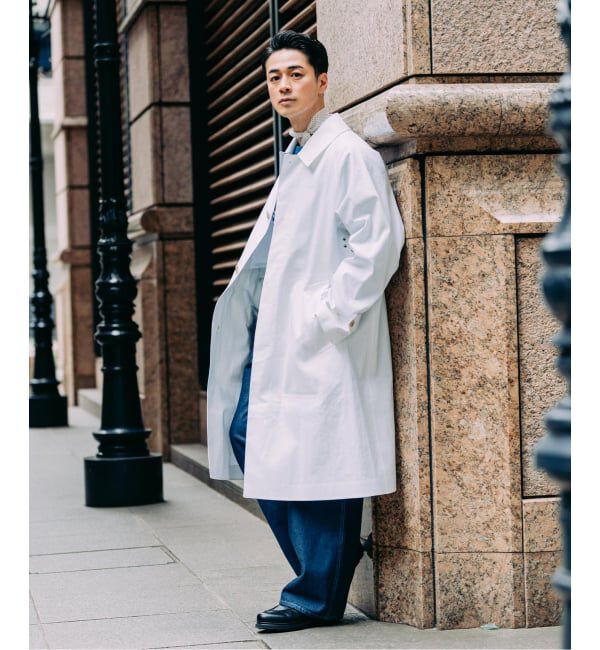 EDIFICE「MACKINTOSH(マッキントッシュ) 別注 NEW BALFIELD」|ステンカラーコート|