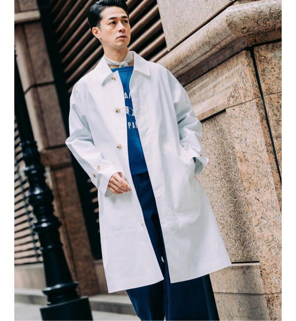 EDIFICE「MACKINTOSH(マッキントッシュ) 別注 NEW BALFIELD」|ステンカラーコート|