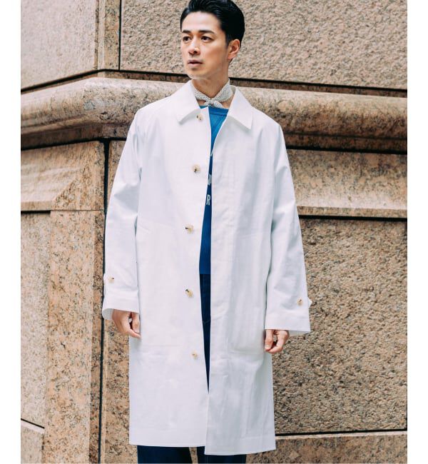 EDIFICE「MACKINTOSH(マッキントッシュ) 別注 NEW BALFIELD」|ステンカラーコート|