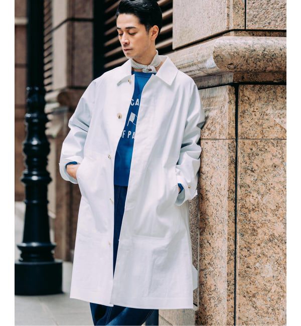 EDIFICE「MACKINTOSH(マッキントッシュ) 別注 NEW BALFIELD」|ステンカラーコート|