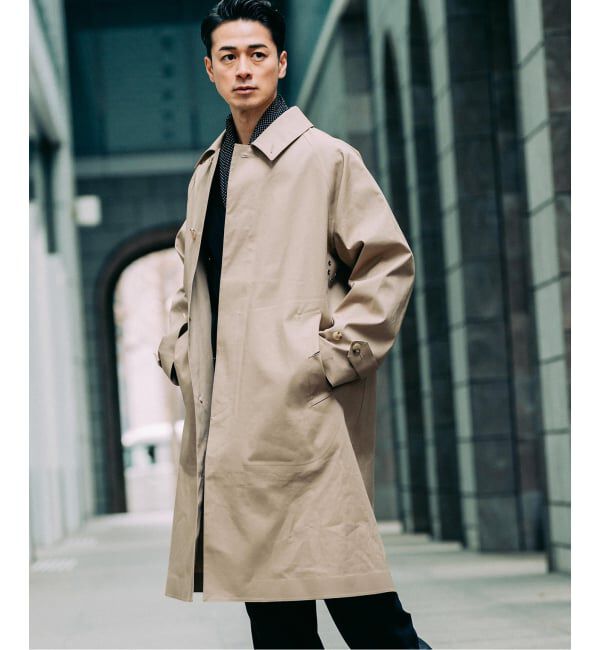 EDIFICE「MACKINTOSH(マッキントッシュ) 別注 NEW BALFIELD」|ステンカラーコート|
