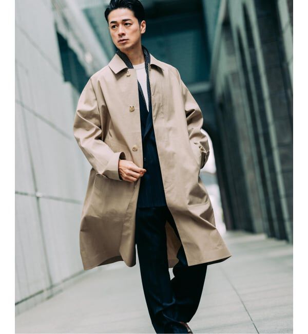 EDIFICE「MACKINTOSH(マッキントッシュ) 別注 NEW BALFIELD」|ステンカラーコート|