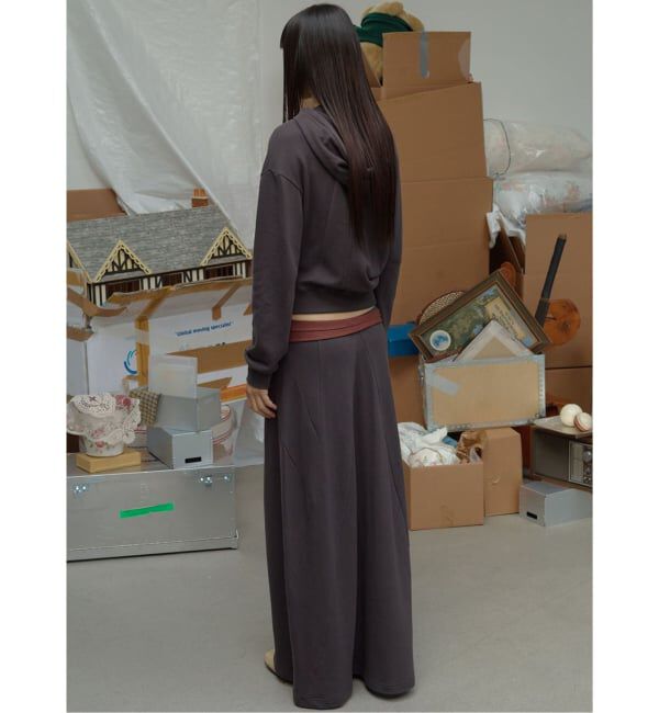 PULP「【Geek Office / ギークオフィス】OPEN YY SLANT ZIP HOODIE」|パーカー|