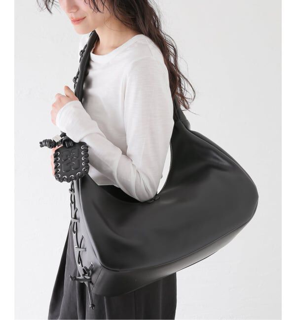 PULP「GANNI / ガニー Hobo Medium Laces」|ハンドバッグ|