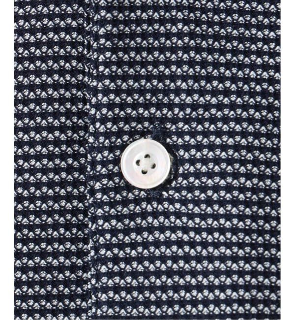 EDIFICE「"吸水速乾＆高通気機能" COOLMAX ハニカムボーダー ポロシャツ」|ポロシャツ|