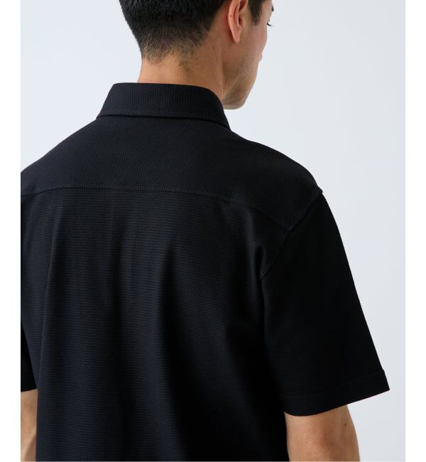 EDIFICE「"吸水速乾＆高通気機能" COOLMAX ハニカムボーダー ポロシャツ」|ポロシャツ|