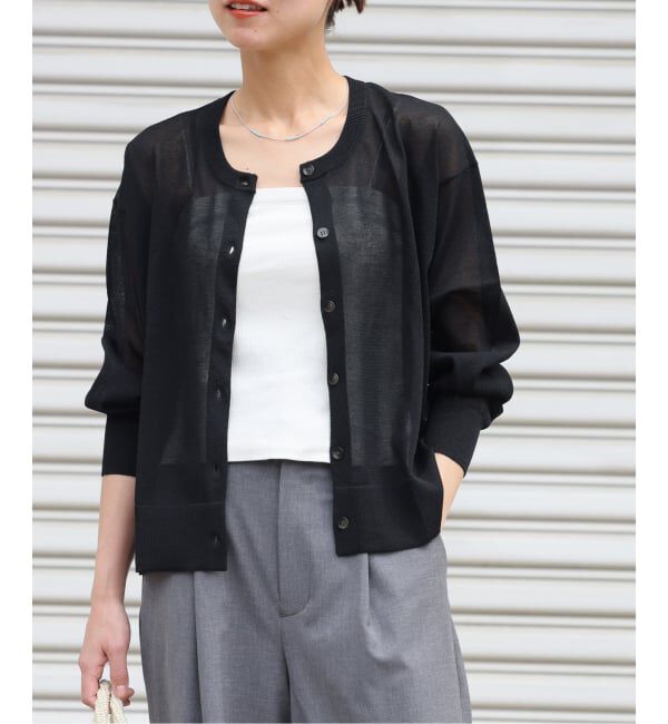 JOURNAL STANDARD relume「《追加3》ウォッシャブルクロップドカーディガン」|カーディガン|