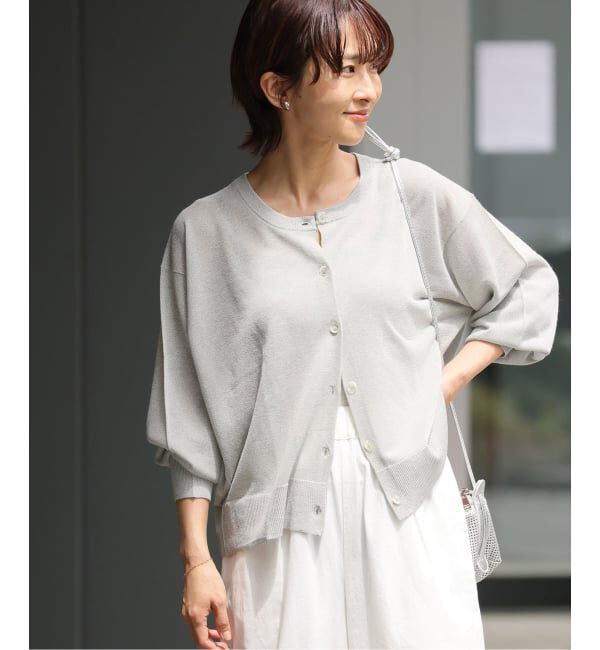 JOURNAL STANDARD relume「《追加3》ウォッシャブルクロップドカーディガン」|カーディガン|