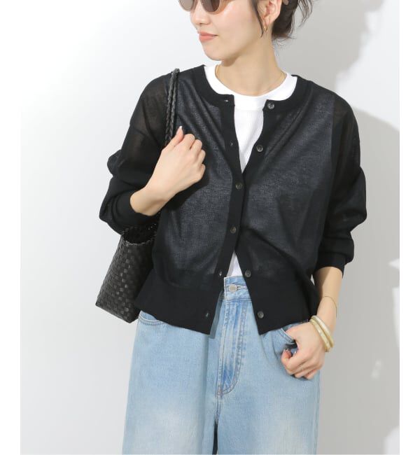 JOURNAL STANDARD relume「《追加3》ウォッシャブルクロップドカーディガン」|カーディガン|