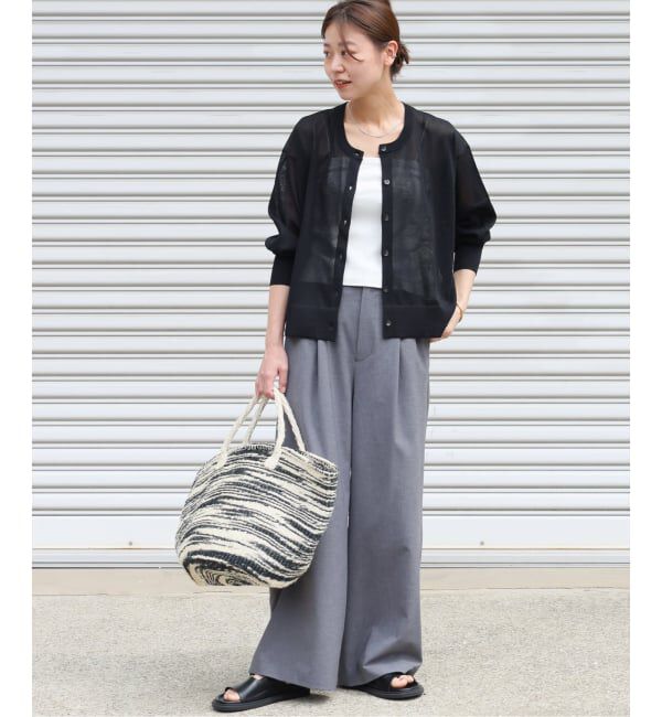 JOURNAL STANDARD relume「《追加3》ウォッシャブルクロップドカーディガン」|カーディガン|