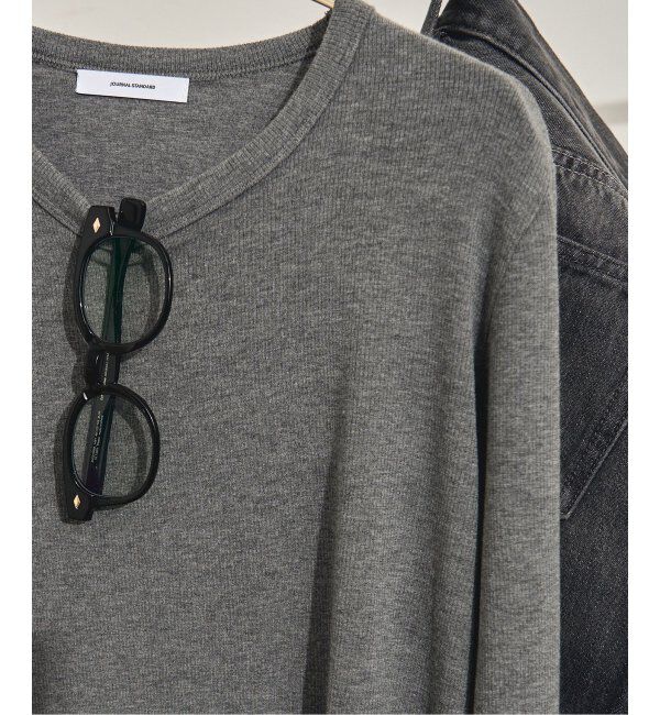 JOURNAL STANDARD「レーヨンベアテレコ クルーネックプルオーバー」|Tシャツ・カットソー|