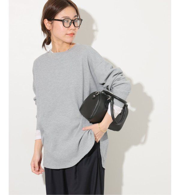 JOURNAL STANDARD relume「《追加6》TCワッフルオーバーサイズロングスリーブTシャツ」|Tシャツ・カットソー|