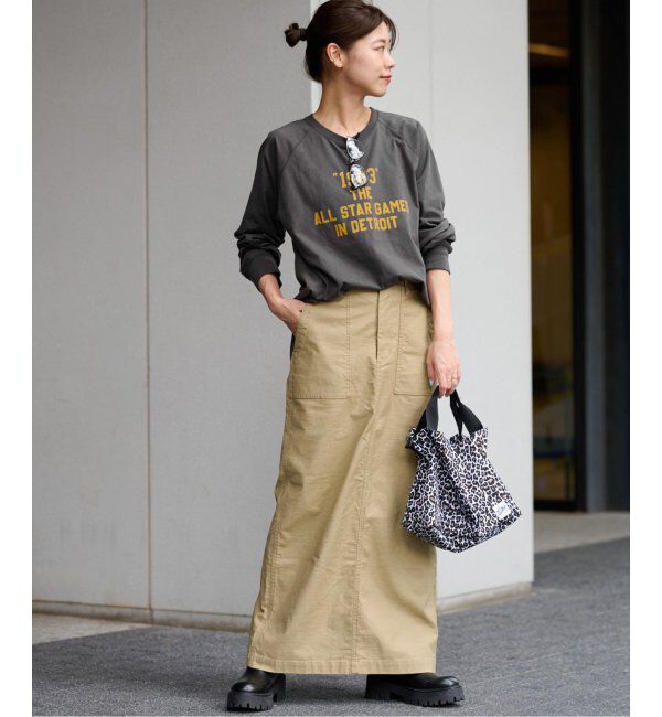 JOURNAL STANDARD relume「《追加》ラグランスリーブカレッジロングスリーブTEE」|Tシャツ・カットソー|