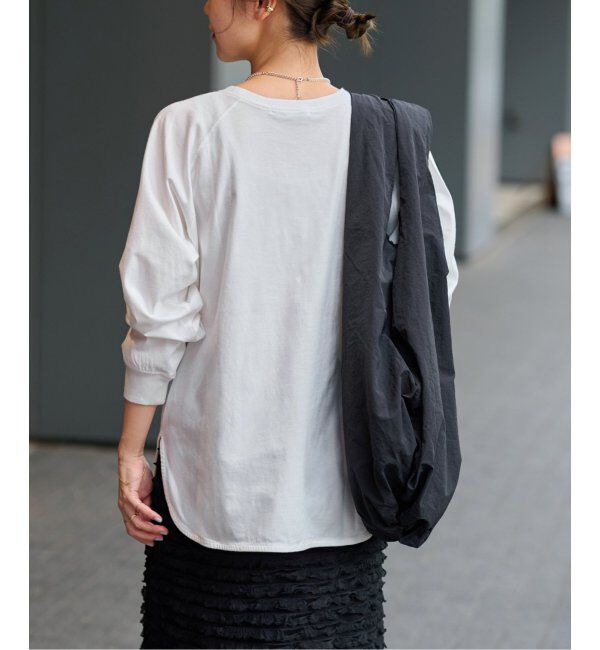 JOURNAL STANDARD relume「《追加》ラグランスリーブカレッジロングスリーブTEE」|Tシャツ・カットソー|