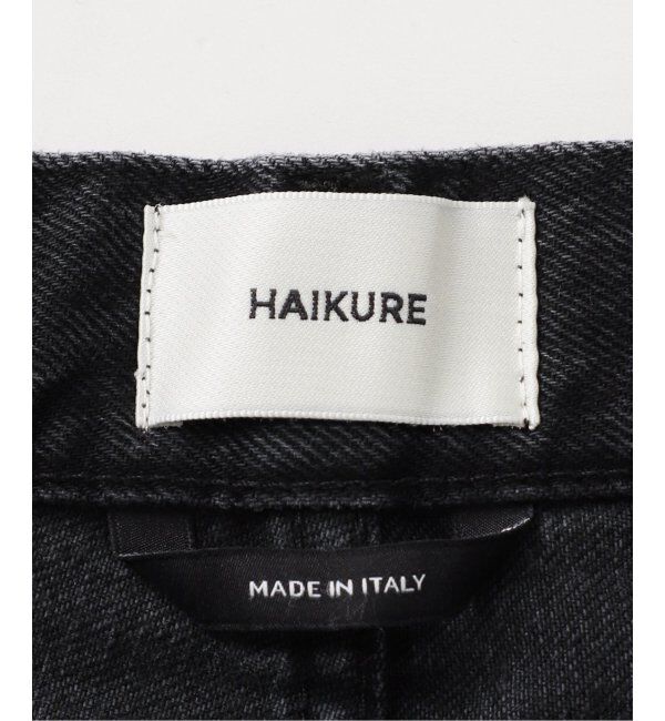 journal standard L'essage「《追加》【HAIKURE/ハイクル】BETHEANY ASIAN FIT MID BLACK：デニム」|デニム|