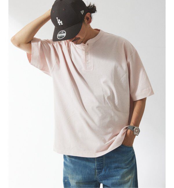 JOURNAL STANDARD relume「Healthknit / ヘルスニット 別注 ヘンリーネックTシャツ」|Tシャツ・カットソー|