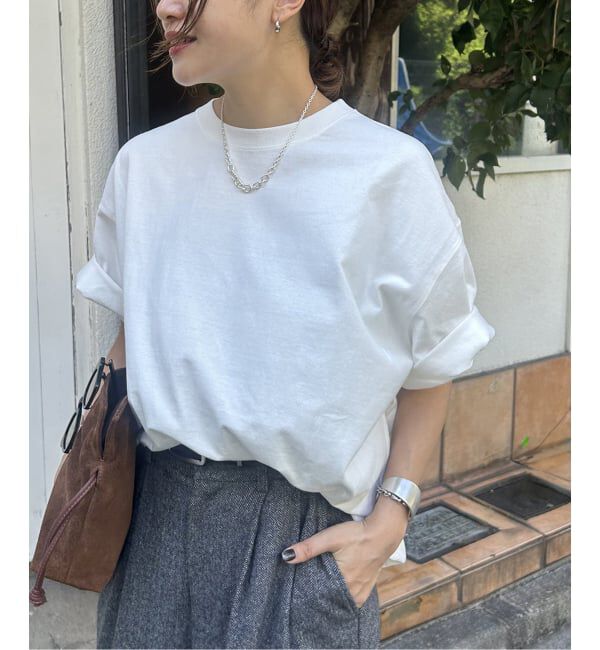 JOURNAL STANDARD「《追加3》タックスウェットTシャツ」|Tシャツ・カットソー|ホワイト