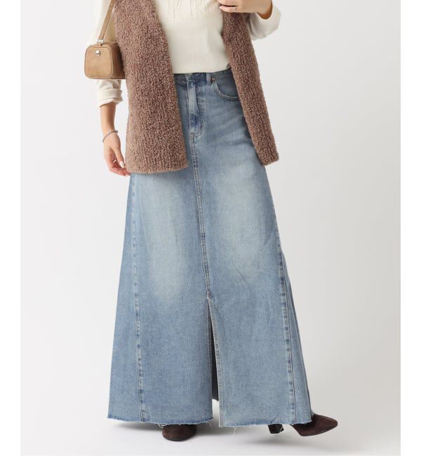 JOURNAL STANDARD relume「《追加3》9oz C/R ジョイントデニムスカート」|スカート|