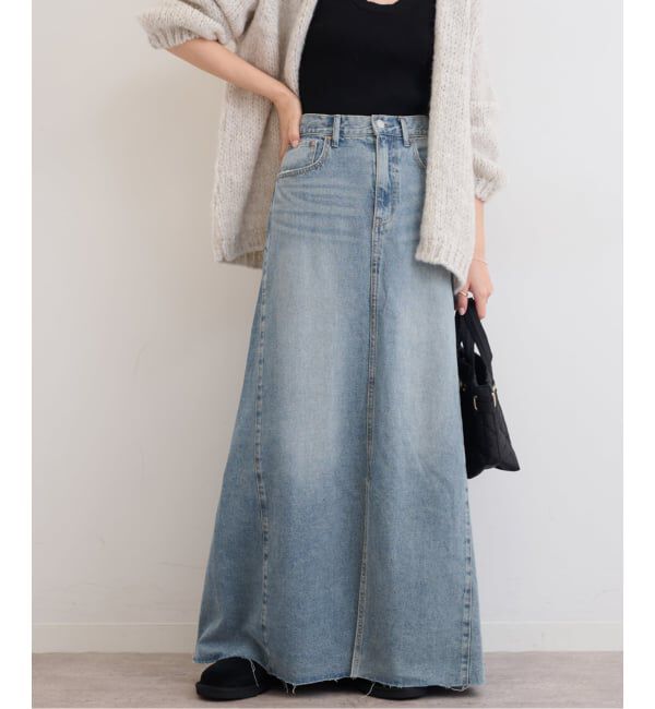 JOURNAL STANDARD relume「《追加3》9oz C/R ジョイントデニムスカート」|スカート|