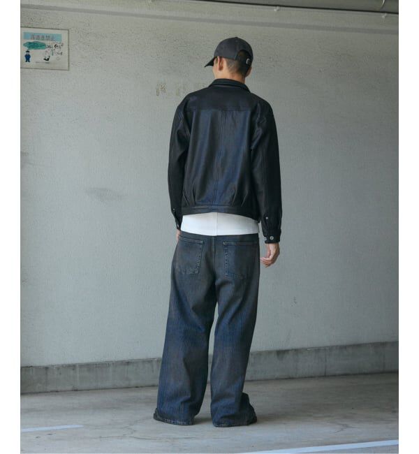 JOURNAL STANDARD「ニュージーランド  ラムレザー トラッカージャケット」|ライダースジャケット|