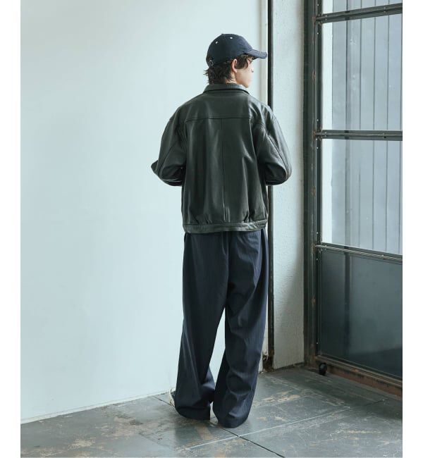 JOURNAL STANDARD「ニュージーランド  ラムレザー トラッカージャケット」|ライダースジャケット|