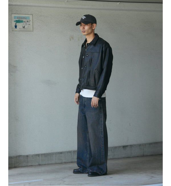 JOURNAL STANDARD「ニュージーランド  ラムレザー トラッカージャケット」|ライダースジャケット|