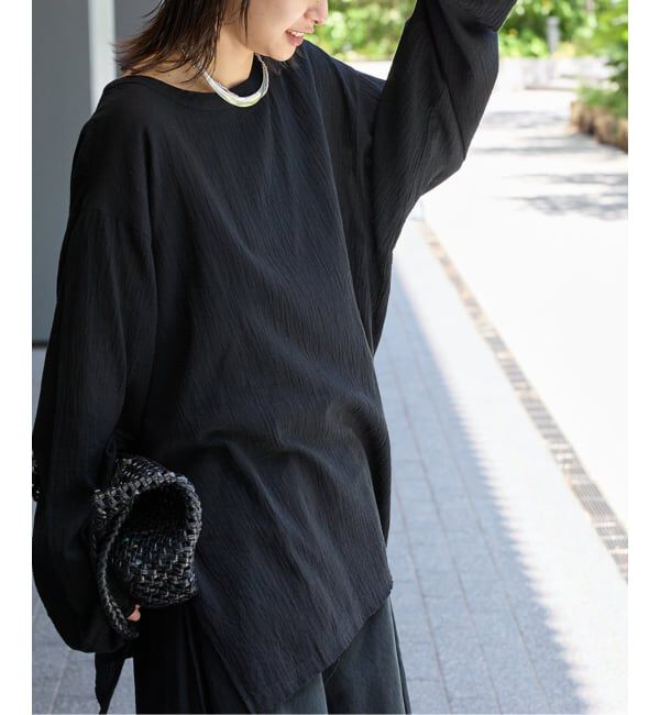 JOURNAL STANDARD「《追加予約》ソフトガーゼ2WAYビッグプルオーバー」|シャツ・ブラウス|