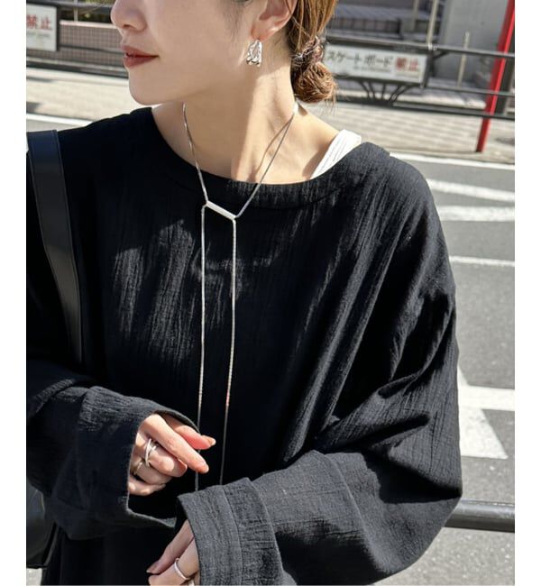 JOURNAL STANDARD「《追加予約》ソフトガーゼ2WAYビッグプルオーバー」|シャツ・ブラウス|