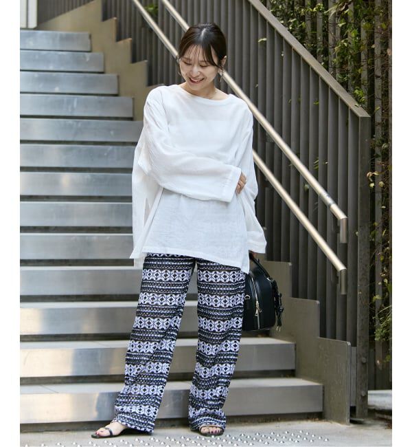 JOURNAL STANDARD「《追加予約》ソフトガーゼ2WAYビッグプルオーバー」|シャツ・ブラウス|