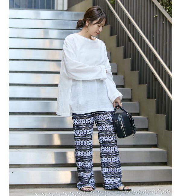 JOURNAL STANDARD「《追加予約》ソフトガーゼ2WAYビッグプルオーバー」|シャツ・ブラウス|