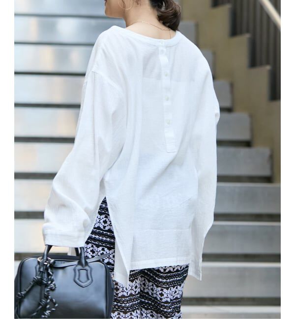 JOURNAL STANDARD「《追加予約》ソフトガーゼ2WAYビッグプルオーバー」|シャツ・ブラウス|