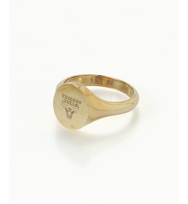 THE STAND FOOL SO GOOD（S）「Off The Court by NBA K10GOLD RING BULLS」|リング|ゴールド