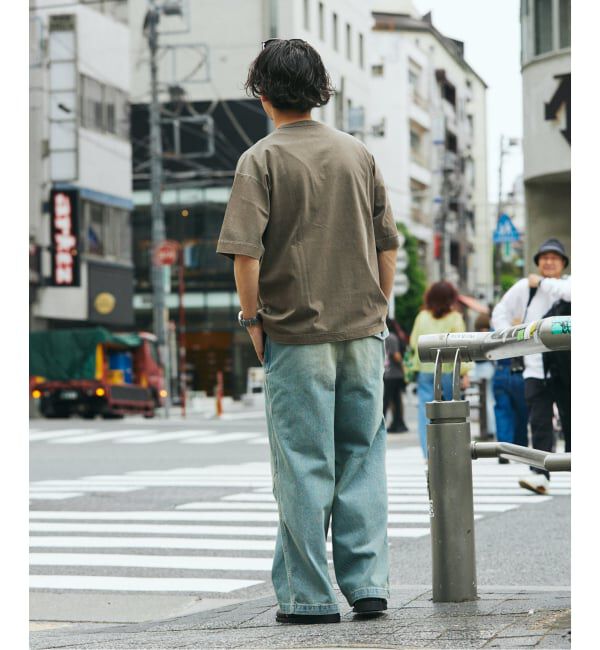 JOURNAL STANDARD relume「《予約》Healthknit / ヘルスニット 別注 ヘンリーネックTシャツ」|Tシャツ・カットソー|