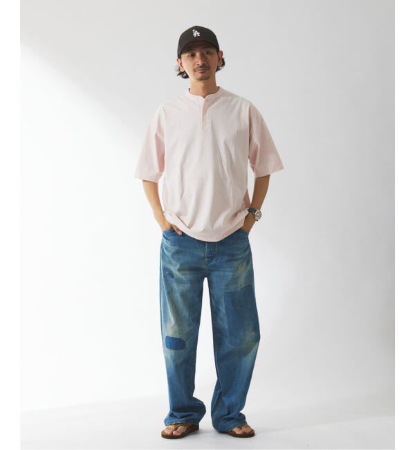 JOURNAL STANDARD relume「《予約》Healthknit / ヘルスニット 別注 ヘンリーネックTシャツ」|Tシャツ・カットソー|