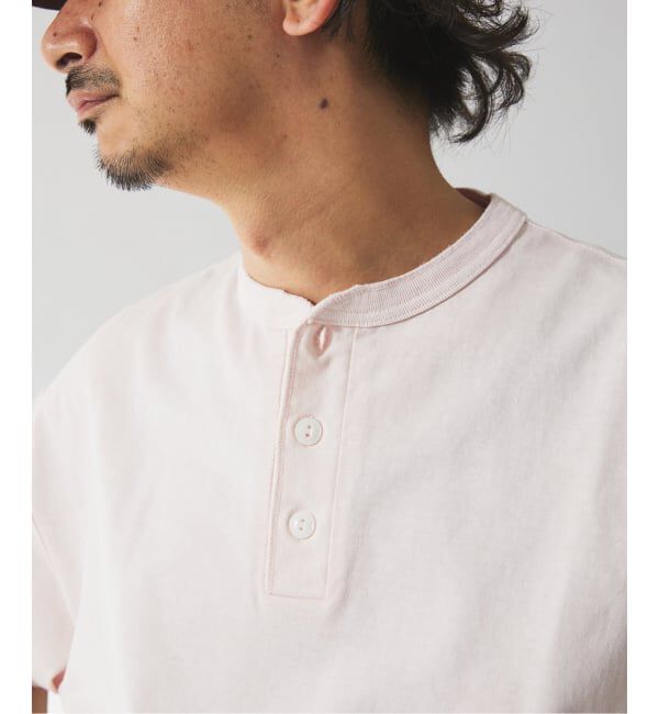 JOURNAL STANDARD relume「《予約》Healthknit / ヘルスニット 別注 ヘンリーネックTシャツ」|Tシャツ・カットソー|