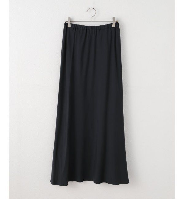 FRAMeWORK「キュプラツイルバイアススカート」|スカート|ブラック A