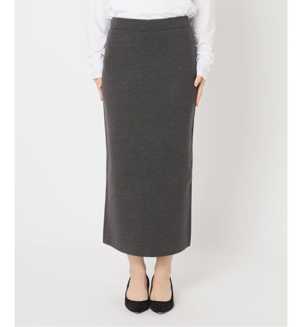 Spick and Span「《追加》ミラノリブニットスカート」|スカート|