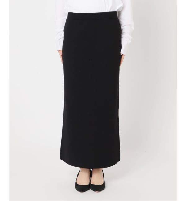 Spick and Span「《追加》ミラノリブニットスカート」|スカート|