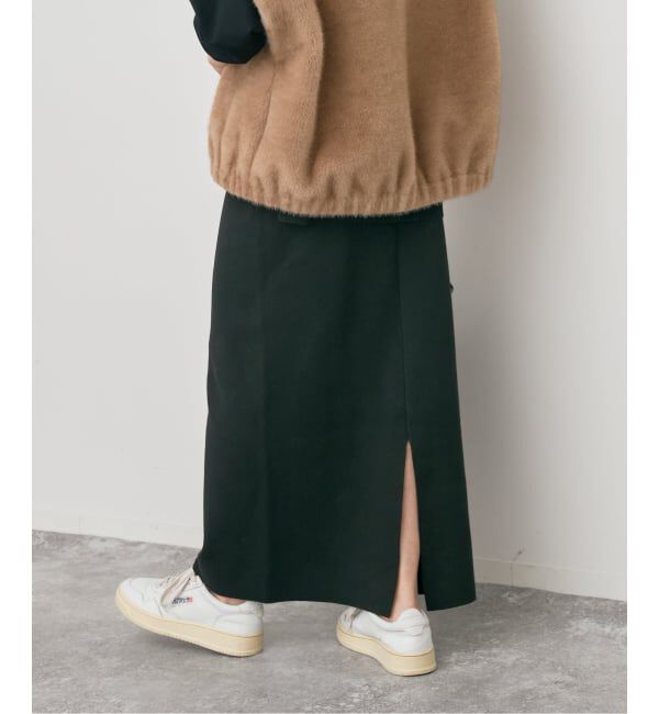 Spick and Span「《追加》ミラノリブニットスカート」|スカート|