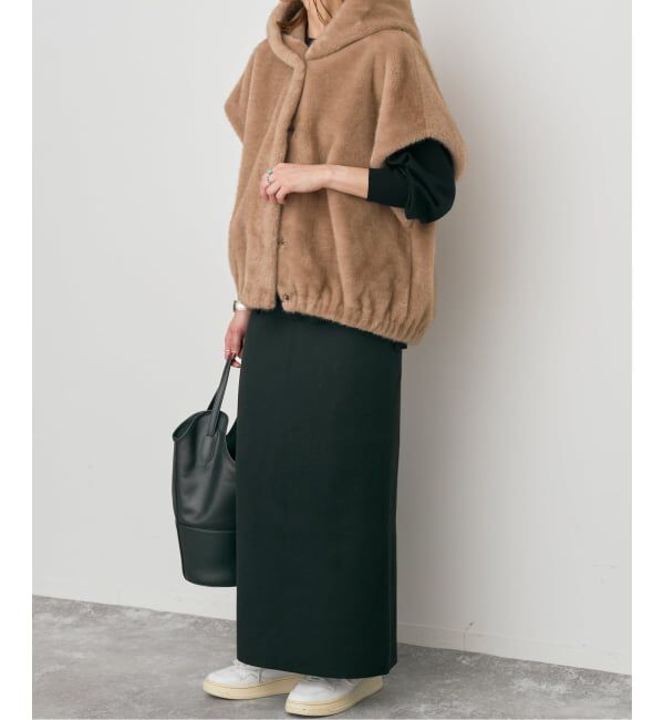 Spick and Span「《追加》ミラノリブニットスカート」|スカート|