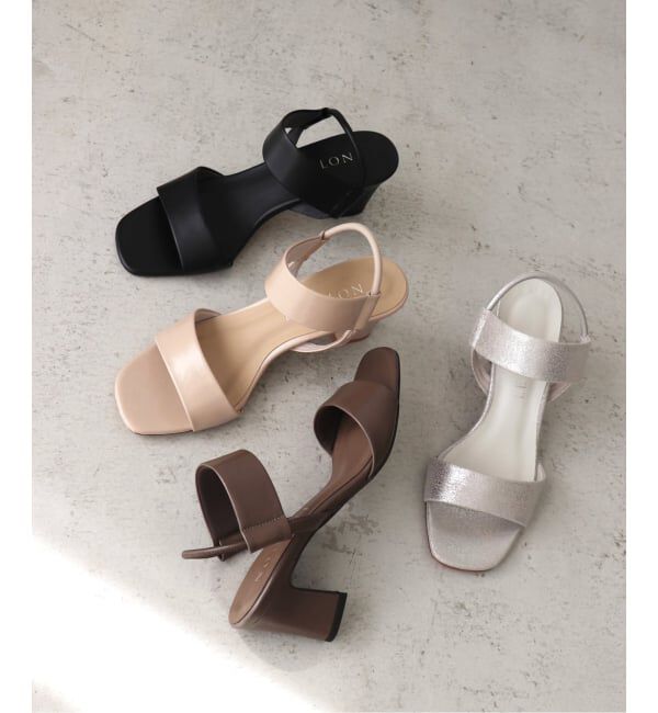  「《追加予約》6cmゴムストラップサンダル」|サンダル|