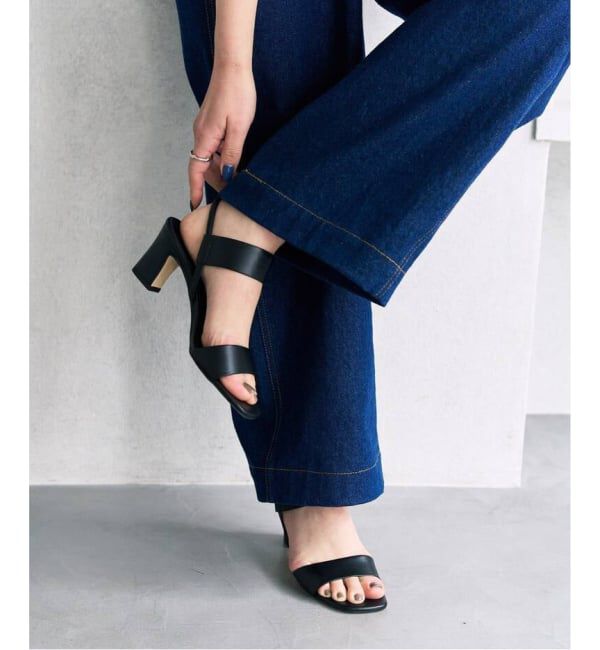  「《追加予約》6cmゴムストラップサンダル」|サンダル|